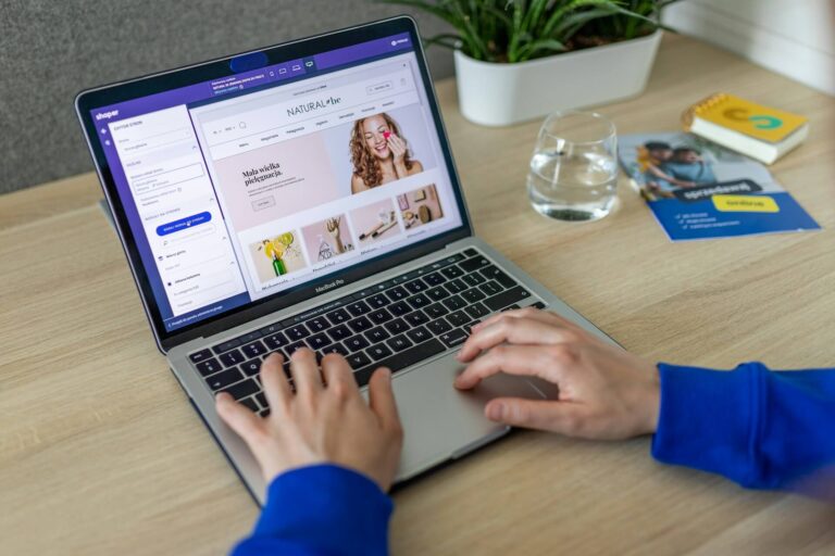 Responsive business website