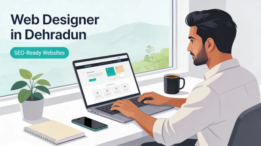 Web Designer in Dehradun Affordable, SEO-Ready Websites by UpCrawlMedia
